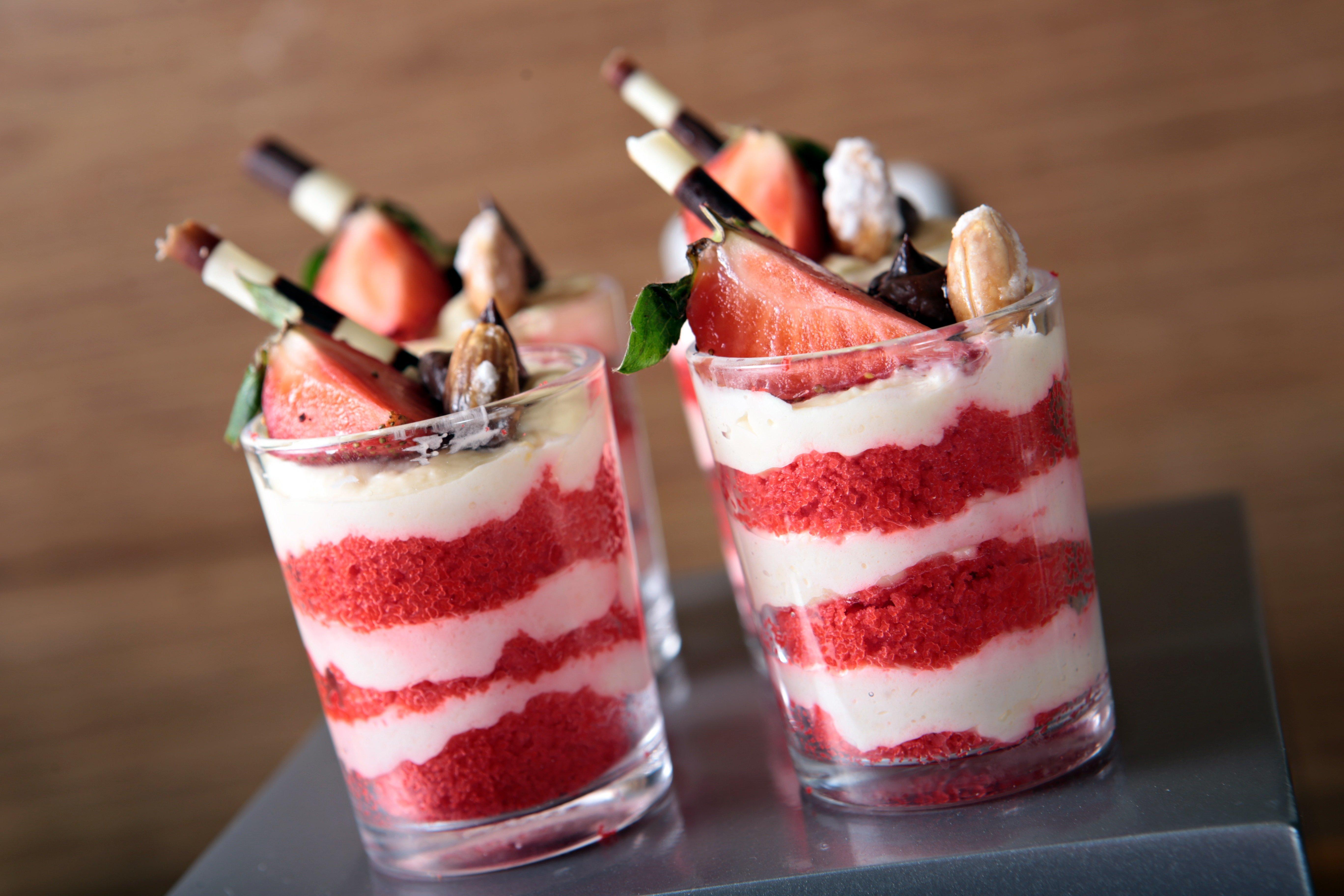 Holiday Inn & Suites Makati By Ihg Makati City Exterior photo A strawberry parfait